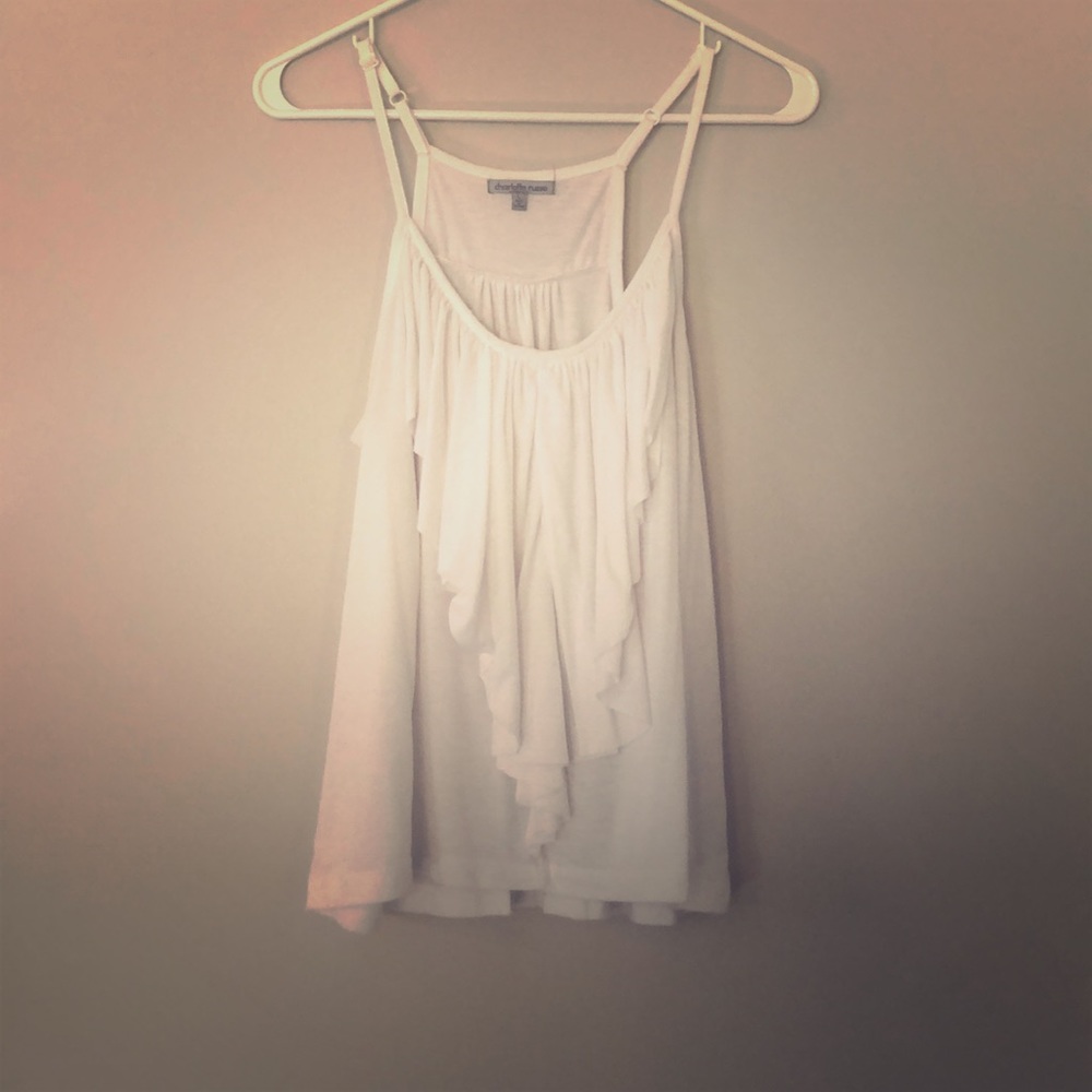 Ruffle tank